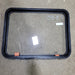 Used Black Radius Emergency Opening Window : 29 1/2" X 22 1/2" X 2" D - Young Farts RV Parts