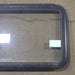 Used Black Radius Emergency Opening Window : 29 1/4" W x 19 1/2" H x 1 1/8" D - Young Farts RV Parts