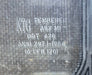 Used Black Radius Emergency Opening Window : 29 1/4" W x 19 1/4" H x 1 3/8" D - Young Farts RV Parts