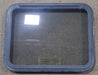 Used Black Radius Emergency Opening Window : 29 3/8" W x 22 1/2" H x 1 7/8" D - Young Farts RV Parts