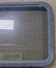 Used Black Radius Emergency Opening Window : 29 3/8" W x 22 1/2" H x 1 7/8" D - Young Farts RV Parts