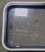 Used Black Radius Emergency Opening Window : 30 3/4" W x 18 3/4" H x 1 5/8" D - Young Farts RV Parts