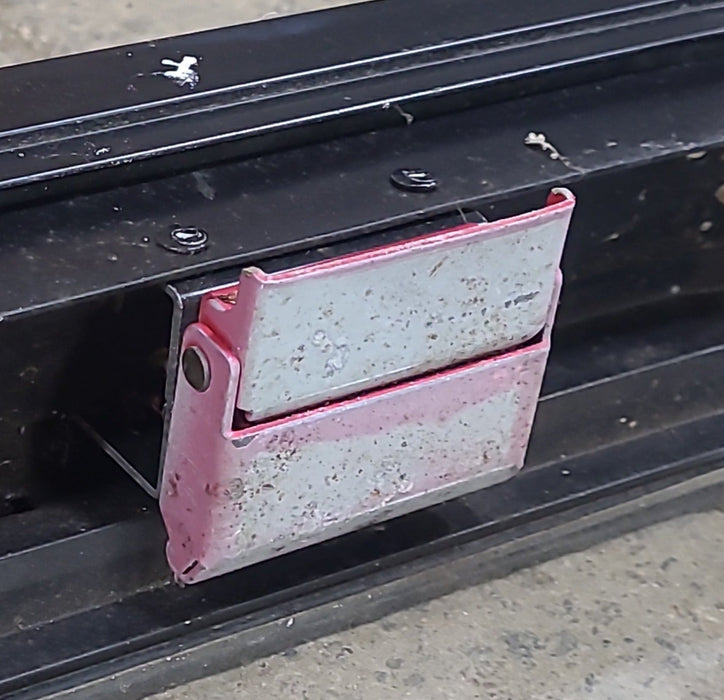Used Black Radius Emergency Opening Window : 30 3/4" W x 23 3/4" H x 1 5/8" D