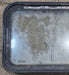 Used Black Radius Emergency Opening Window : 35 1/2" W x 19 1/2" H x 1 1/2" D - Young Farts RV Parts