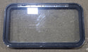 Used Black Radius Emergency Opening Window : 35 1/2" W x 19 1/2" H x 1 1/2" D - Young Farts RV Parts