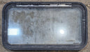 Used Black Radius Emergency Opening Window : 35 1/2" W x 19 1/2" H x 1 1/2" D - Young Farts RV Parts