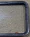 Used Black Radius Emergency Opening Window : 35 1/2" W x 21 1/2" H x 1 7/8" D - Young Farts RV Parts