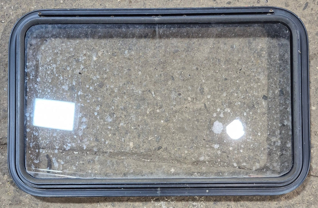 Used Black Radius Emergency Opening Window : 35 1/2" W x 21 1/2" H x 2"