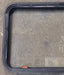 Used Black Radius Emergency Opening Window : 35 1/2" W x 22 1/4" H x 1 7/8" D - Young Farts RV Parts