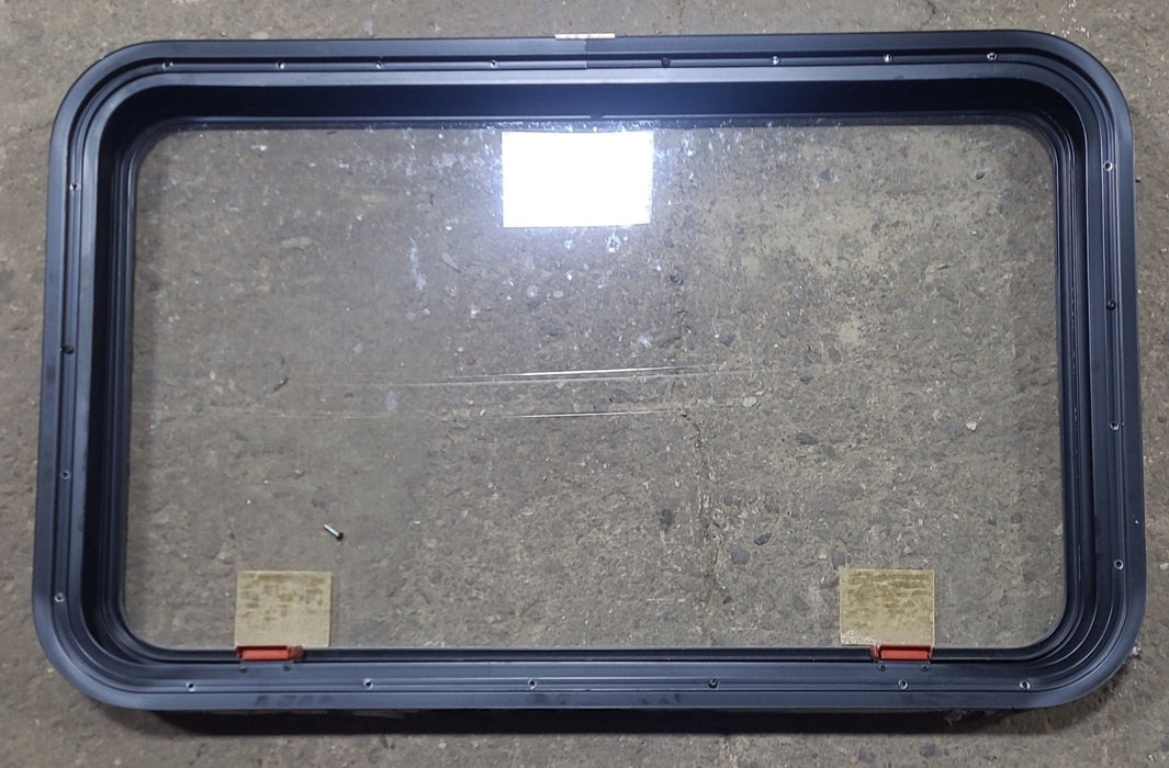 Used Black Radius Emergency Opening Window : 35 1/4" W x 21 1/2" H x 1 7/8" D
