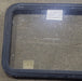 Used Black Radius Emergency Opening Window : 35 1/4" W x 21 1/2" H x 1 7/8" D - Young Farts RV Parts