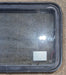 Used Black Radius Emergency Opening Window : 35 1/4" W x 21 1/4" H x 1 3/4" D - Young Farts RV Parts