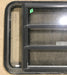 Used Black Radius Emergency Opening Window : 35 1/4" W x 21 1/4" H x 1 7/8" D - Young Farts RV Parts