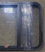 Used Black Radius Emergency Opening Window : 35 3/4" W x 21 3/4" H x 1 1/4" D - Young Farts RV Parts