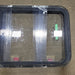 Used Black Radius Emergency Opening Window : 35 5/8" W X 21 1/2" H X 2" D - Young Farts RV Parts