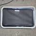 Used Black Radius Emergency Opening Window : 35" X 21.25" X 1.875" - Young Farts RV Parts