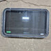 Used Black Radius Emergency Opening Window : 35" X 21.25" X 1.875" - Young Farts RV Parts