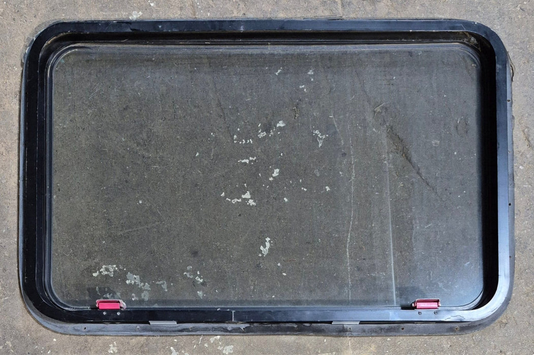 Used Black Radius Emergency Opening Window : 36 3/4 x 23 1/2 x  1 1/2" D