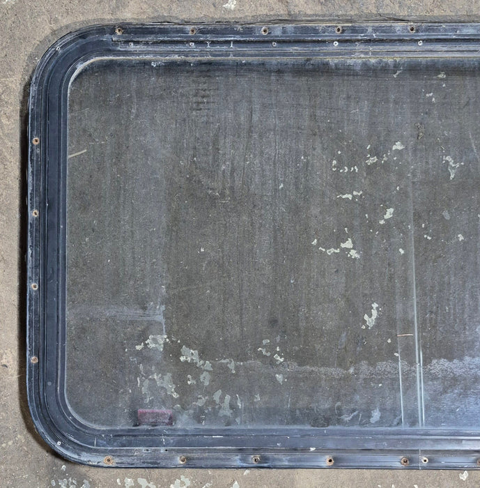 Used Black Radius Emergency Opening Window : 36 3/4 x 23 1/2 x  1 1/2" D