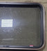 Used Black Radius Emergency Opening Window : 37" W x 23" H x 1 3/8" D - Young Farts RV Parts