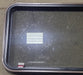 Used Black Radius Emergency Opening Window : 37" W x 23" H x 1 3/8" D - Young Farts RV Parts