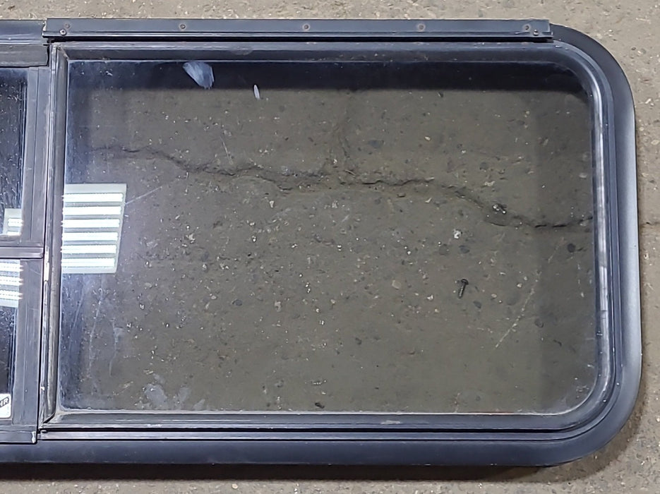 Used Black Radius Emergency Opening Window : 41 1/2 X 17 3/4 X 1 3/4" D