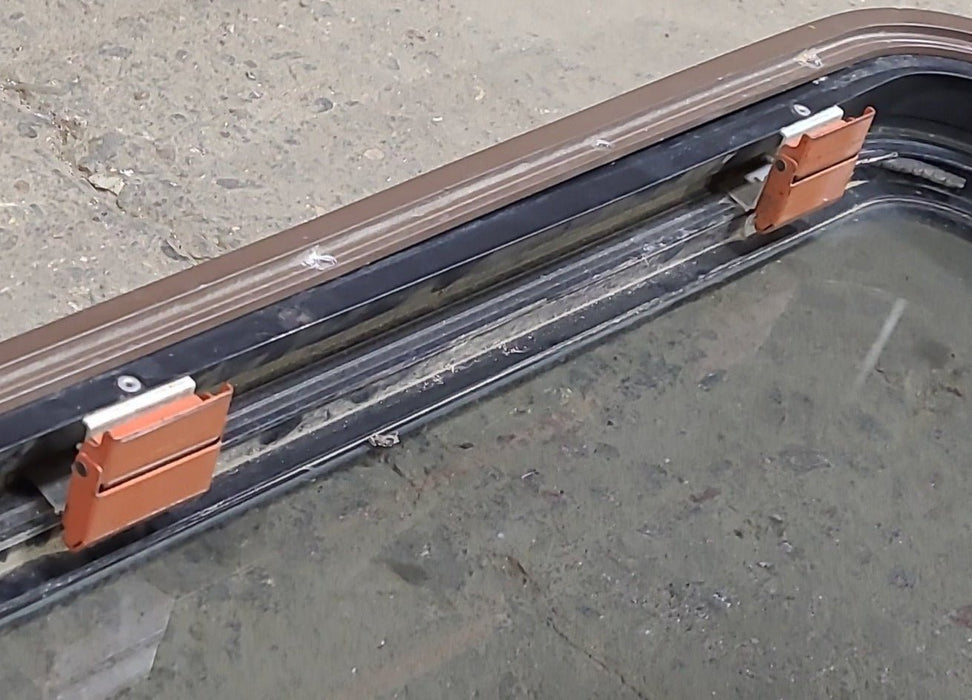 Used Black Radius Emergency Opening Window : 41 1/2 X 17 3/4 X 1 3/4" D