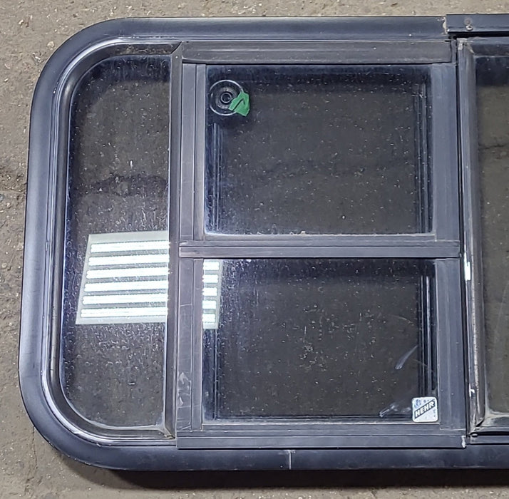 Used Black Radius Emergency Opening Window : 41 1/2 X 17 3/4 X 1 3/4" D