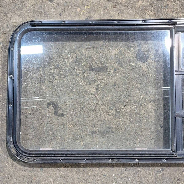Used Black Radius Emergency Opening Window - 41.625 X 21.875 X 1.375