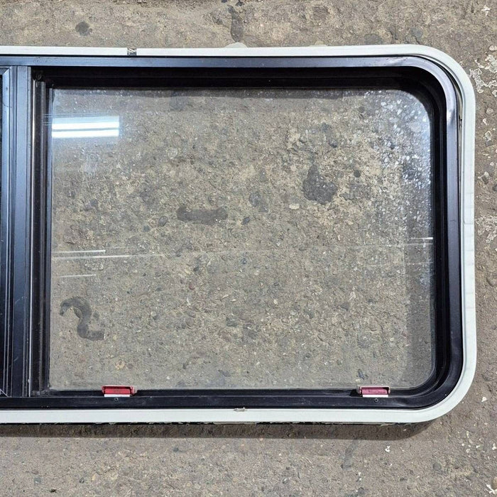 Used Black Radius Emergency Opening Window - 41.625 X 21.875 X 1.375