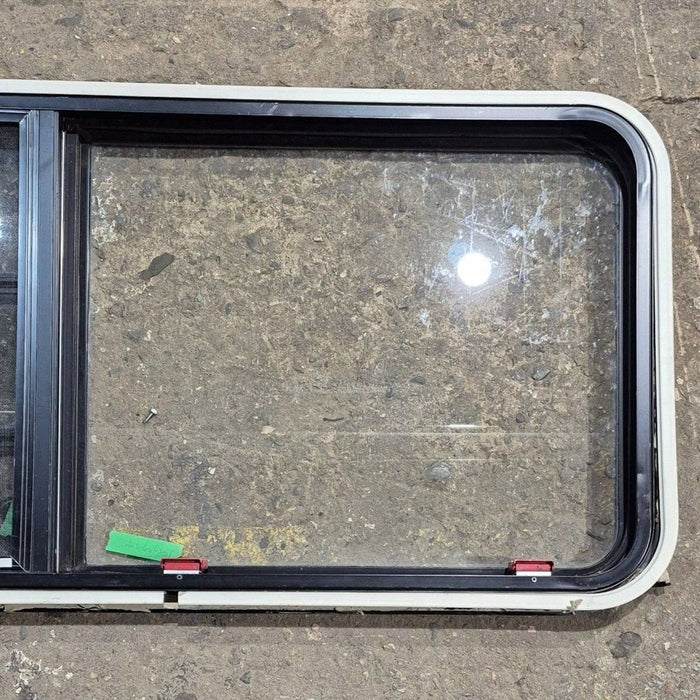 Used Black Radius Emergency Opening Window - 41.625 X 21.875 X 1.375