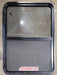 Used Black Radius Emergency Opening Window : 42 1/4" W x 29 1/2" H x 1 3/4" - Young Farts RV Parts