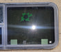 Used Black Radius Emergency Opening Window : 47 1/2" W x 21 1/2" H x 1 3/4" - Young Farts RV Parts