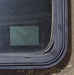 Used Black Radius Emergency Opening Window : 47 1/2" W x 21 3/8" H x 1 3/4" D - Young Farts RV Parts