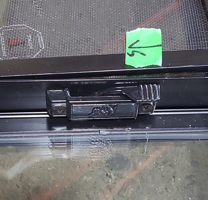 Used Black Radius Emergency Opening Window : 47 1/2" W x 35 1/4" H x 1 3/4" D