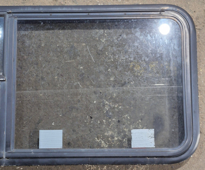 Used Black Radius Emergency Opening Window : 47 1/4" W x 21 1/4" H x 1 3/4" D