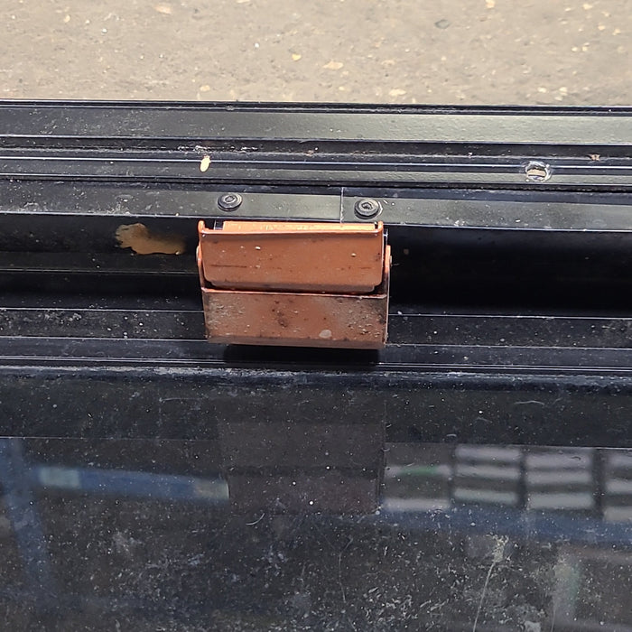 Black Radius Emergency Opening Window : 47 1/4" W x 22 1/2" H x 1 3/4" D