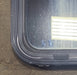 Used Black Radius Emergency Opening Window : 47 5/8" W x 21 1/2" H x 1 7/8" D - Young Farts RV Parts
