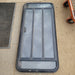 Used Black Radius Emergency Opening Window : 47 X 21 1/4 X 2 1/2" D - Young Farts RV Parts