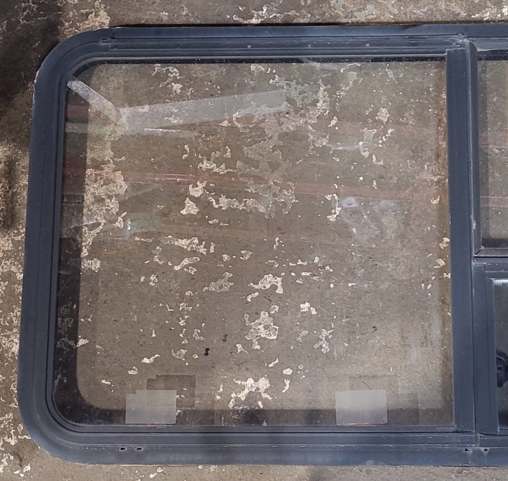 Used Black Radius Emergency Opening Window : 53 1/2" W x 25 1/2" H x 1 7/8" D