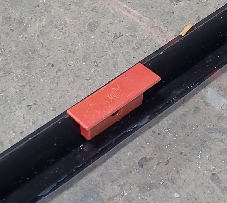 Used Black Radius Emergency Opening Window : 55 1/2" W x 25 1/2" H x 1 7/8" D