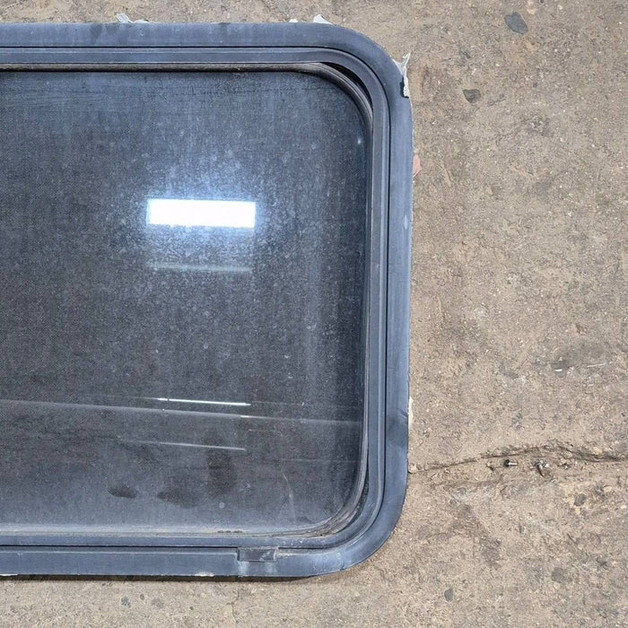 Used Black Radius Emergency Opening Window - 60 X 21.75 X 1.875