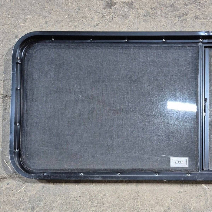 Used Black Radius Emergency Opening Window - 60 X 21.75 X 1.875