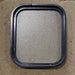 Used Black Radius Non Opening Window : 15 1/4" W x 17 3/4" H x 1 7/8" D - Young Farts RV Parts