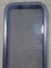 Used Black Radius Non Opening Window : 17 1/4" W x 47 1/2" H x 1 7/8" D - Young Farts RV Parts