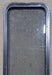 Used Black Radius Non Opening Window : 17 1/4" W x 47 1/2" H x 1 7/8" D - Young Farts RV Parts