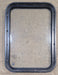 Used Black Radius Non Opening Window : 18 1/4" W x 25 3/4" H x 1 3/4" - Young Farts RV Parts