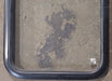 Used Black Radius Non Opening Window : 18 1/4" W x 25 3/4" H x 1 3/4" D - Young Farts RV Parts