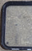 Used Black Radius Non Opening Window : 23 1/2" W x 14 1/4" H x 1 7/8" D - Young Farts RV Parts