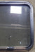 Used Black Radius Non Opening Window : 23 1/2" W x 21 1/2" H x 1 3/4" D - Young Farts RV Parts